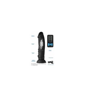 REALISTIC VIBRATOR AND ELECTROSTIMULATION W/ CONTROL