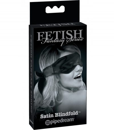 SATIN BLINDFOLD BLACK - Imagen 2