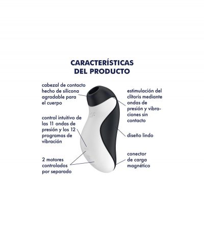 SATISFYER ORCA CLITORAL SUCKER - Imagen 4