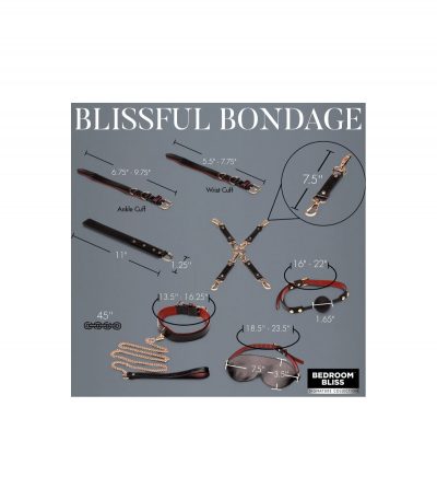 LOVER'S DELUXE 8 PIECE BONDAGE SET - Imagen 4