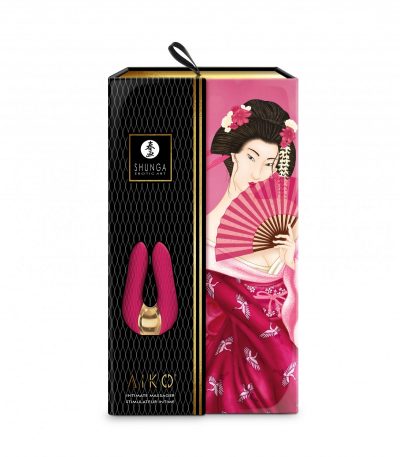 SHUNGA VIBRATOR MASSAGER AIKO USB RASPBERRY - Imagen 4