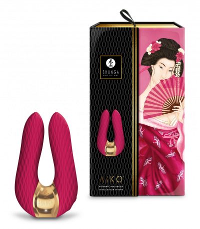 SHUNGA VIBRATOR MASSAGER AIKO USB RASPBERRY - Imagen 5