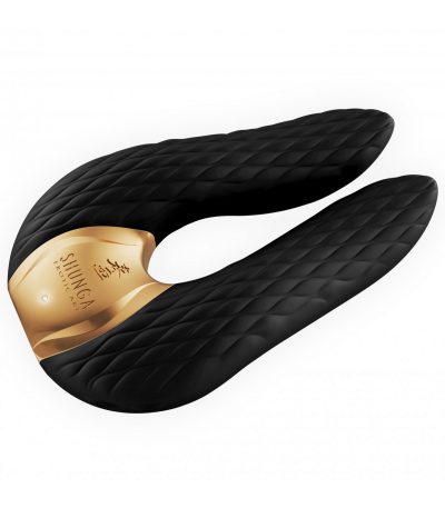 SHUNGA VIBRATOR MASSAGER AIKO USB BLACK - Imagen 2