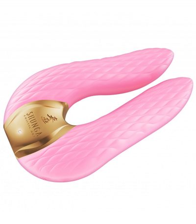 SHUNGA VIBRATOR MASSAGER AIKO USB PINK - Imagen 2