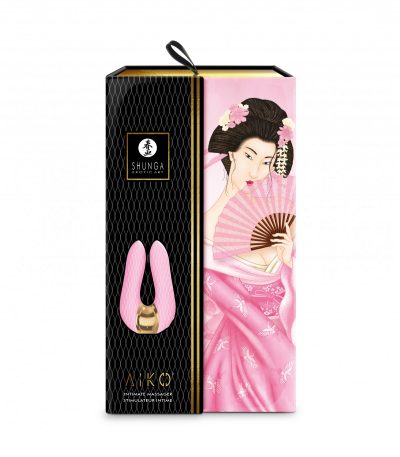 SHUNGA VIBRATOR MASSAGER AIKO USB PINK - Imagen 4