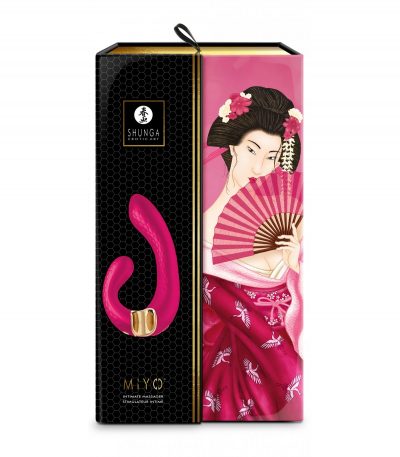 SHUNGA VIBRATING MASSAGER MIYO USB RASPBERRY - Imagen 3