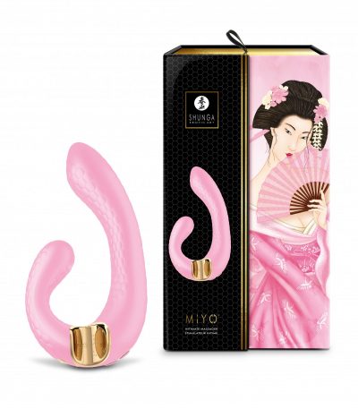 SHUNGA VIBRATING MASSAGER MIYO USB PINK - Imagen 3