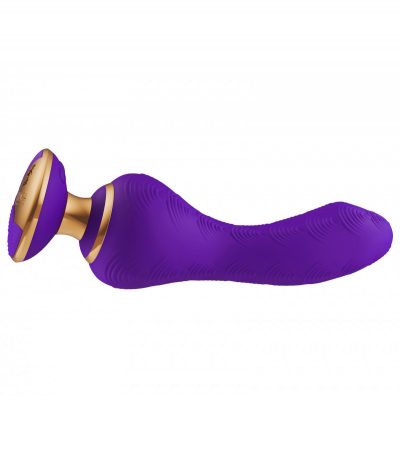 SHUNGA VIBRATOR MASSAGER SANYA USB LILAC - Imagen 2