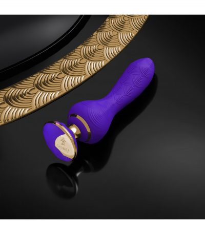 SHUNGA VIBRATOR MASSAGER SANYA USB LILAC - Imagen 6