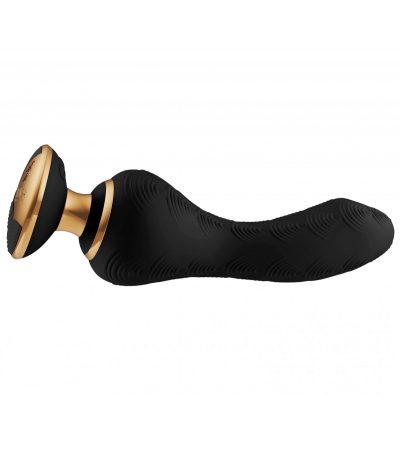SHUNGA VIBRATOR MASSAGER SANYA USB BLACK - Imagen 2