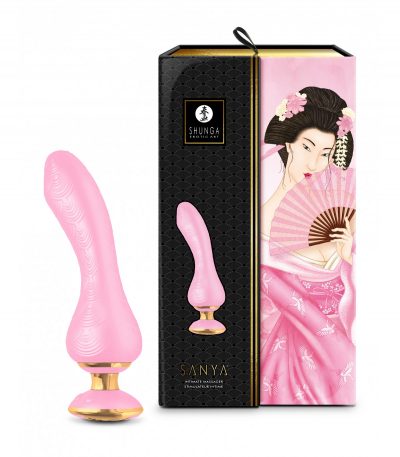 SHUNGA VIBRATOR MASSAGER SANYA USB PINK - Imagen 3