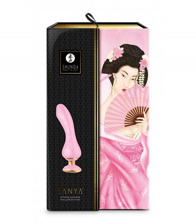 SHUNGA VIBRATOR MASSAGER SANYA USB PINK - Imagen 4