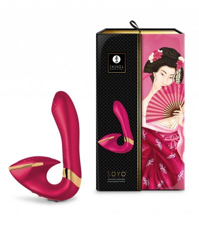 SHUNGA VIBRATOR MASSAGER SOYO USB RASPBERRY - Imagen 3