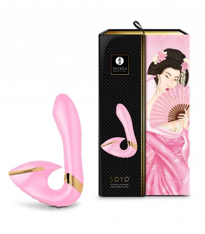 SHUNGA VIBRATOR MASSAGER SOYO USB PINK - Imagen 6