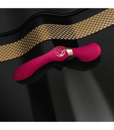 SHUNGA VIBRATOR MASSAGER ZOA USB RASPBERRY - Imagen 5