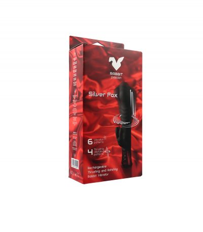 SILVER FOX RECHARGEABLE THRUSTING AND ROTATING RABBIT VIBRATOR - Imagen 13