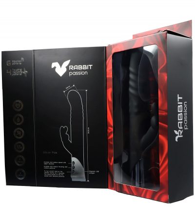 SILVER FOX RECHARGEABLE THRUSTING AND ROTATING RABBIT VIBRATOR - Imagen 14