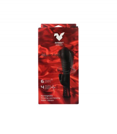 SILVER FOX RECHARGEABLE THRUSTING AND ROTATING RABBIT VIBRATOR - Imagen 11