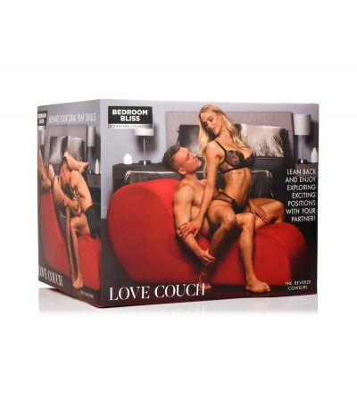 RED LOVE COUCH SOFA - Imagen 2