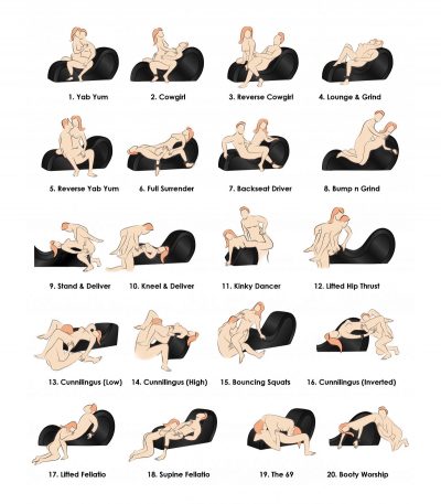 BLACK LOVE COUCH POSITION SOFA - Imagen 3