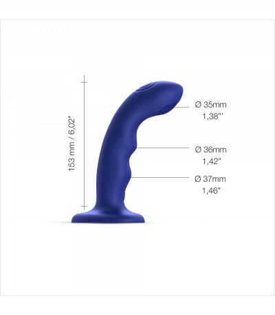 TAPPING DILDO WAVE BLUE - Imagen 7