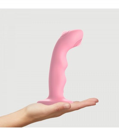 TAPPING DILDO WAVE PINK - Imagen 3