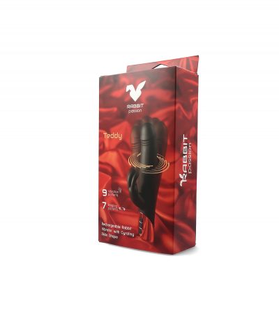 TEDDY RECHARGEABLERABBIT VIBRATOR WITH GYRATING DILDO SHAPE - Imagen 2