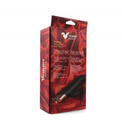 TEDDY RECHARGEABLERABBIT VIBRATOR WITH GYRATING DILDO SHAPE - Imagen 12