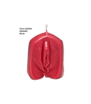 RED LIPS CANDLE