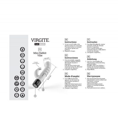 F3 FLUO SILICONE RECHARGEABLE VIBRATOR - Imagen 12