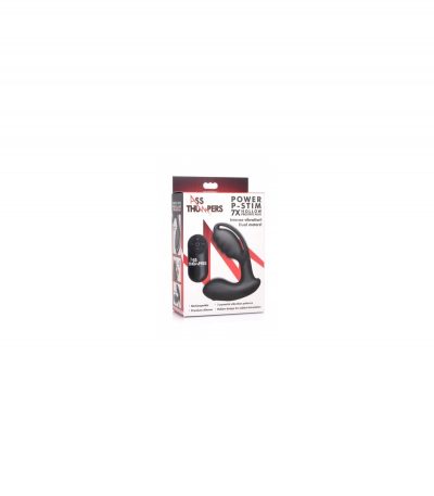 P-STIM SILICONE PROSTATE VIBRATOR W/ REMOTE CONTROL - Imagen 4