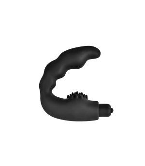 PERFECT BLACK SILICONE PROSTATIC VIBRATOR