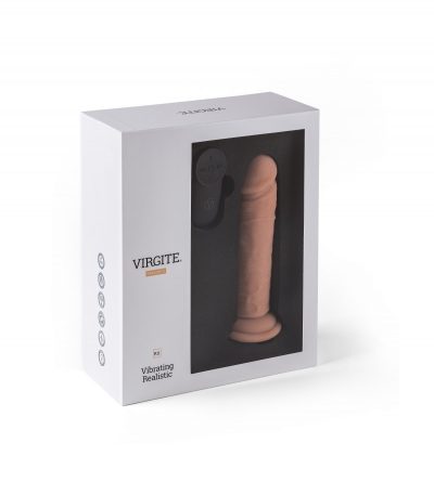 REALISTIC VIBRATOR "R11" FLESH 14.4CM W/ REMOTE CONTROL - Imagen 3