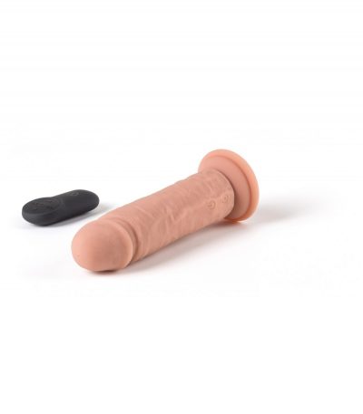 REALISTIC VIBRATOR "R11" FLESH 14.4CM W/ REMOTE CONTROL - Imagen 6