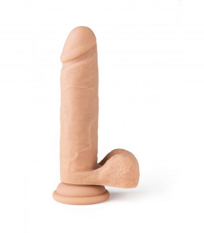 REALISTIC VIBRATOR "R16" FLESH 16 CM W/ REMOTE CONTROL - Imagen 2