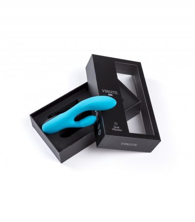 RECHARGEABLE VIBRATOR V1 BLUE - Imagen 2