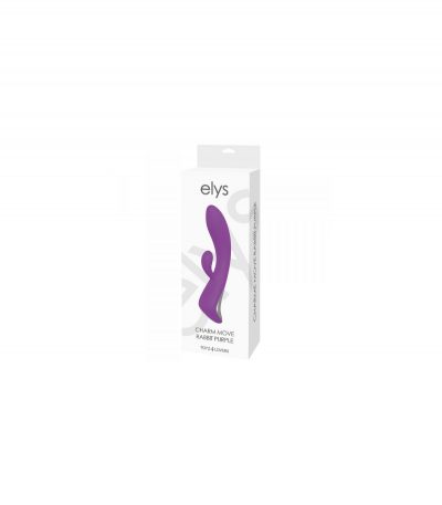 ELYS CHARM MOVE RECHARGEABLE PURPLE SILICONE VIBRATOR - Imagen 2