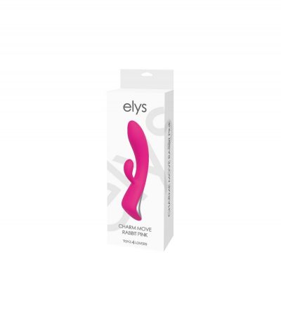 ELYS CHARM MOVE RECHARGEABLE PINK SILICONE VIBRATOR - Imagen 2