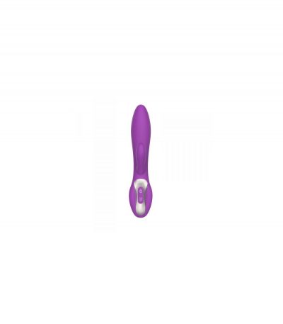 ELYS CONCAVE RECHARGEABLE PURPLE SILICONE VIBRATOR - Imagen 3