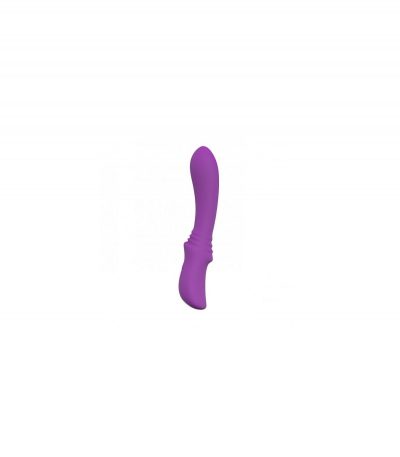 ELYS CONVEX RECHARGEABLE PURPLE SILICONE VIBRATOR - Imagen 5
