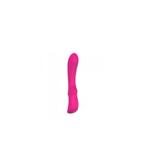 PINK RECHARGEABLE ELYS CONVEX SILICONE VIBRATOR