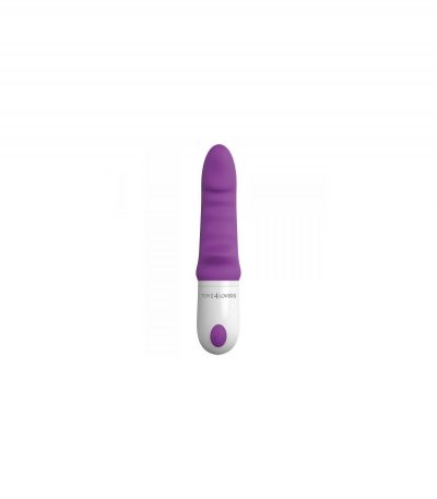 ELYS RHINHORN SILICONE VIBRATOR 9 INTENSITIES PURPLE
