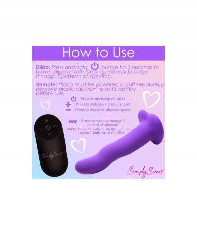 WAVE SILICONE VIBRATOR WITH PURPLE CONTROL - Imagen 5