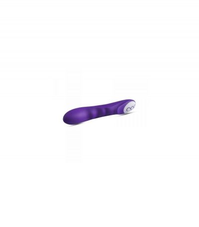 PURPLE RECHARGEABLE G-SPOT SILICONE VIBRATOR - Imagen 2