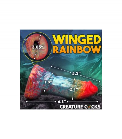 RAINBOW PHOENIX SILICONE VIBRATOR - Imagen 6