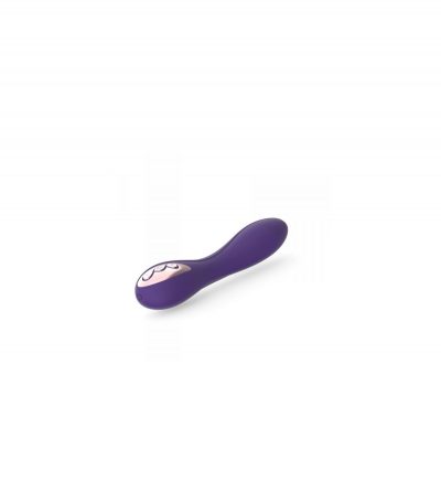 PURPLE RECHARGEABLE G-SPOT WHALE SILICONE VIBRATOR - Imagen 3