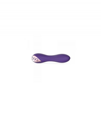 PURPLE RECHARGEABLE G-SPOT WHALE SILICONE VIBRATOR - Imagen 4