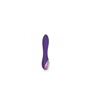 PURPLE RECHARGEABLE G-SPOT WHALE SILICONE VIBRATOR