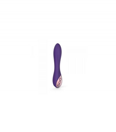 PURPLE RECHARGEABLE G-SPOT WHALE SILICONE VIBRATOR