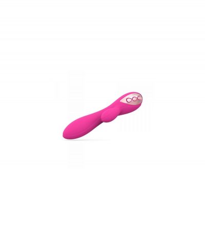 PINK RECHARGEABLE WHALE SILICONE VIBRATOR - Imagen 2